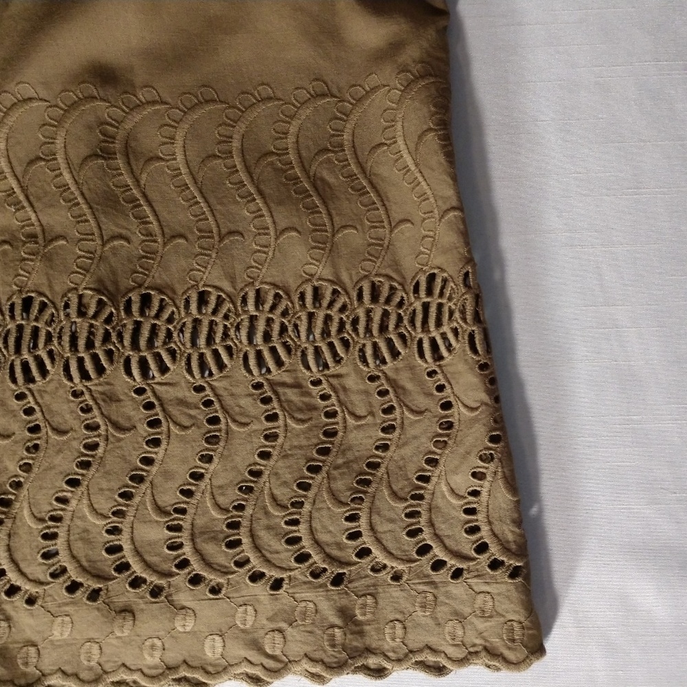 JCrew Olive Green blouse - Picture 3 of 7